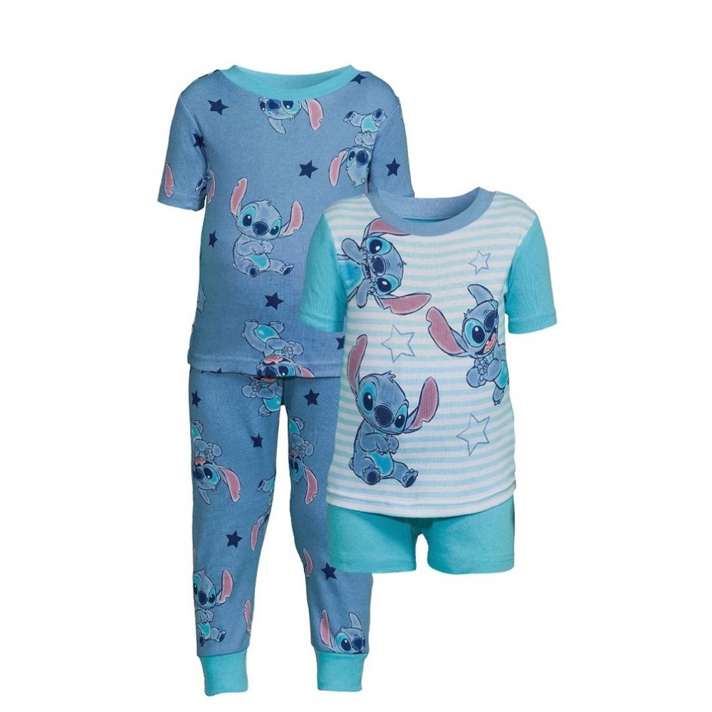 (2) New Disney’s Stitch Toddler Pajama Set